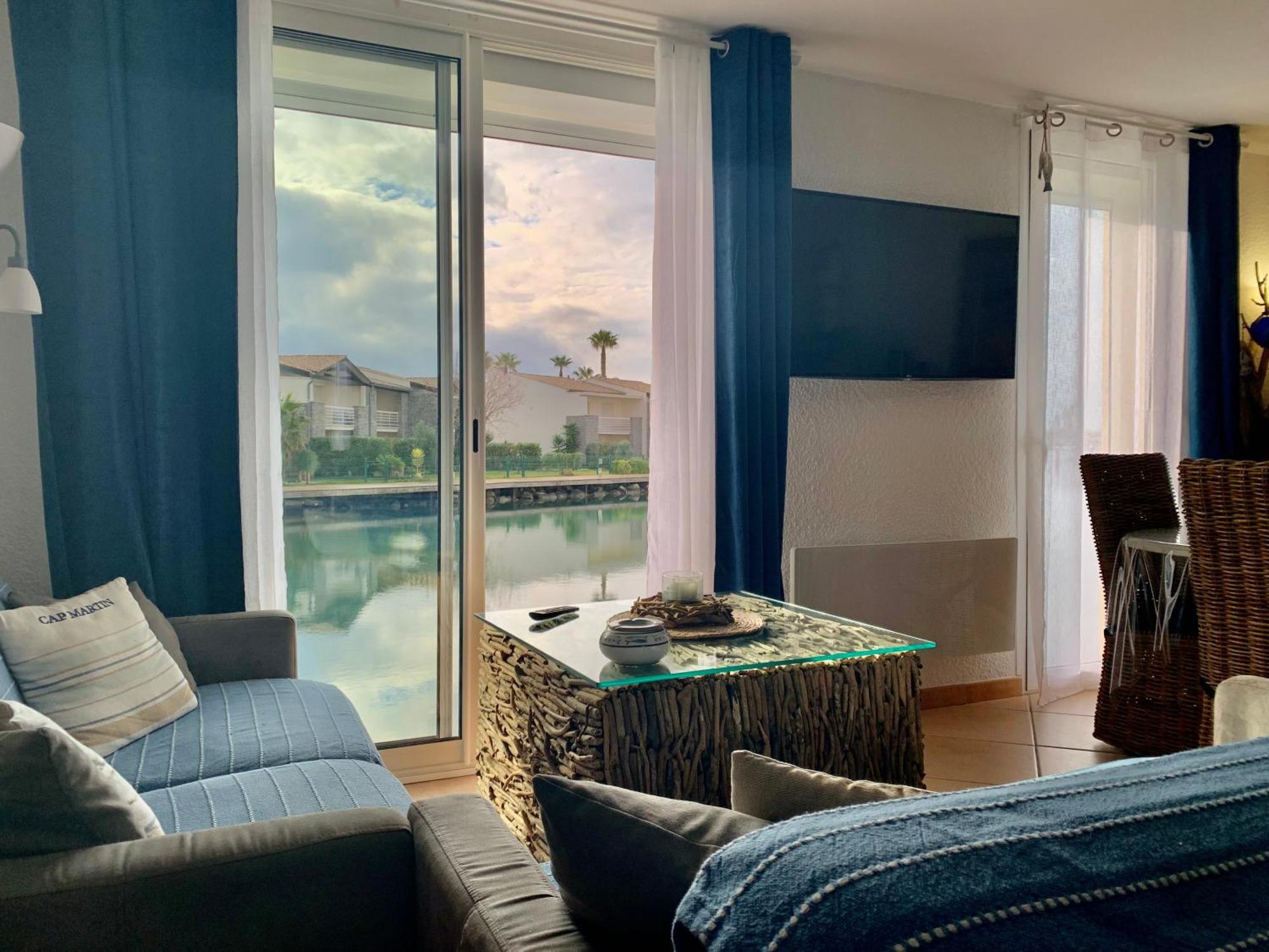 Appartement Vue Mer - Rdc - Parking Prive - Meuble Tourisme 4 Etoiles Agde Zewnętrze zdjęcie